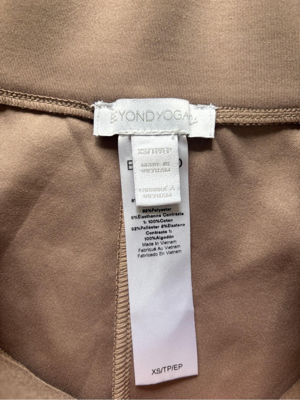 Beyond Yoga In The Flow Wide Leg Pant Taupe size XS - Picture 5 of 13